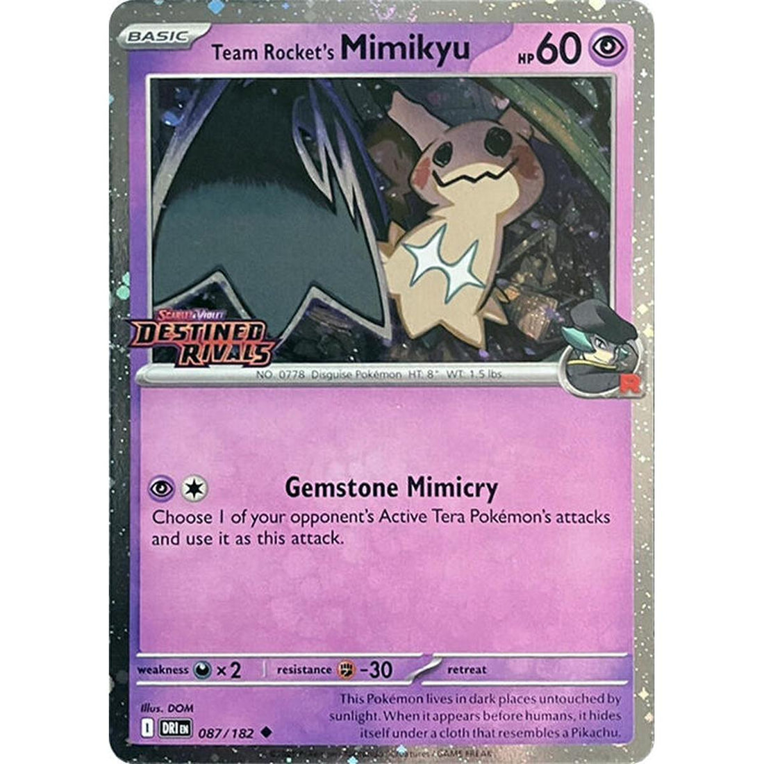Team Rocket's Mimikyu (Prerelease)