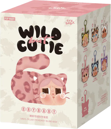 CRYBABY Wild but Cutie Series - Vinyl Plush Pendant Blind Box