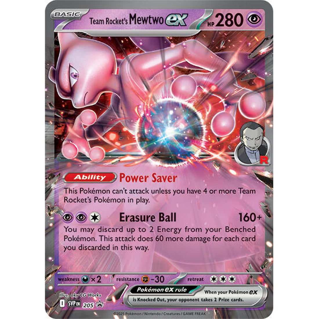 Team Rocket's Mewtwo ex