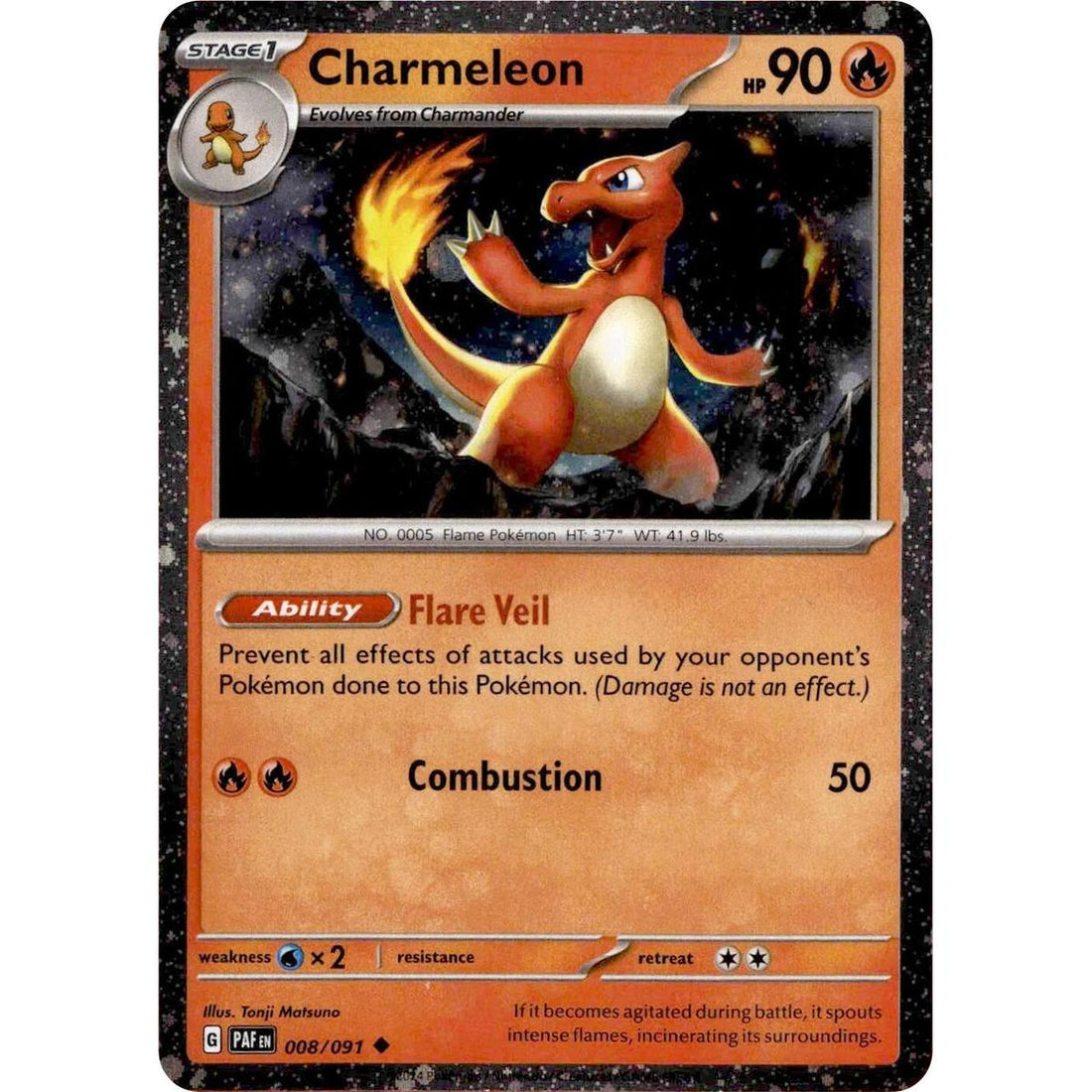 Charmeleon - 008/091 (Cosmos Holo)