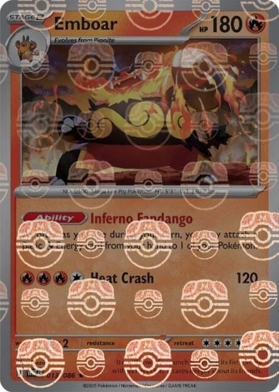 Emboar (Master Ball Pattern)