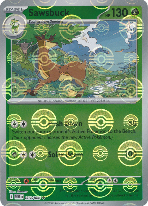 Sawsbuck (Poke Ball Pattern)