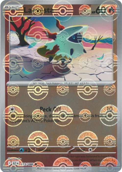 Larvesta (Poke Ball Pattern)