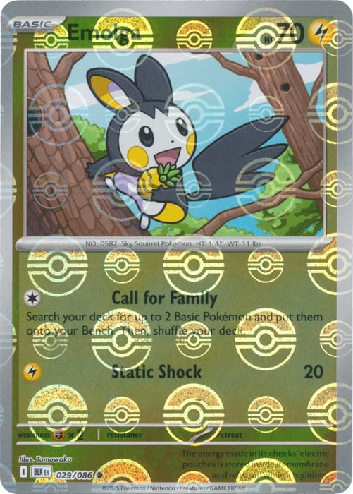Emolga (Poke Ball Pattern)