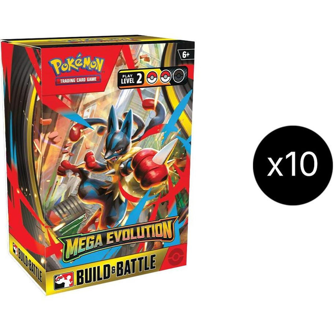 Mega Evolution Build & Battle Box Display