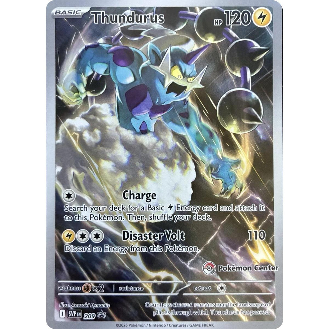 Thundurus - 209 (Pokemon Center Exclusive)