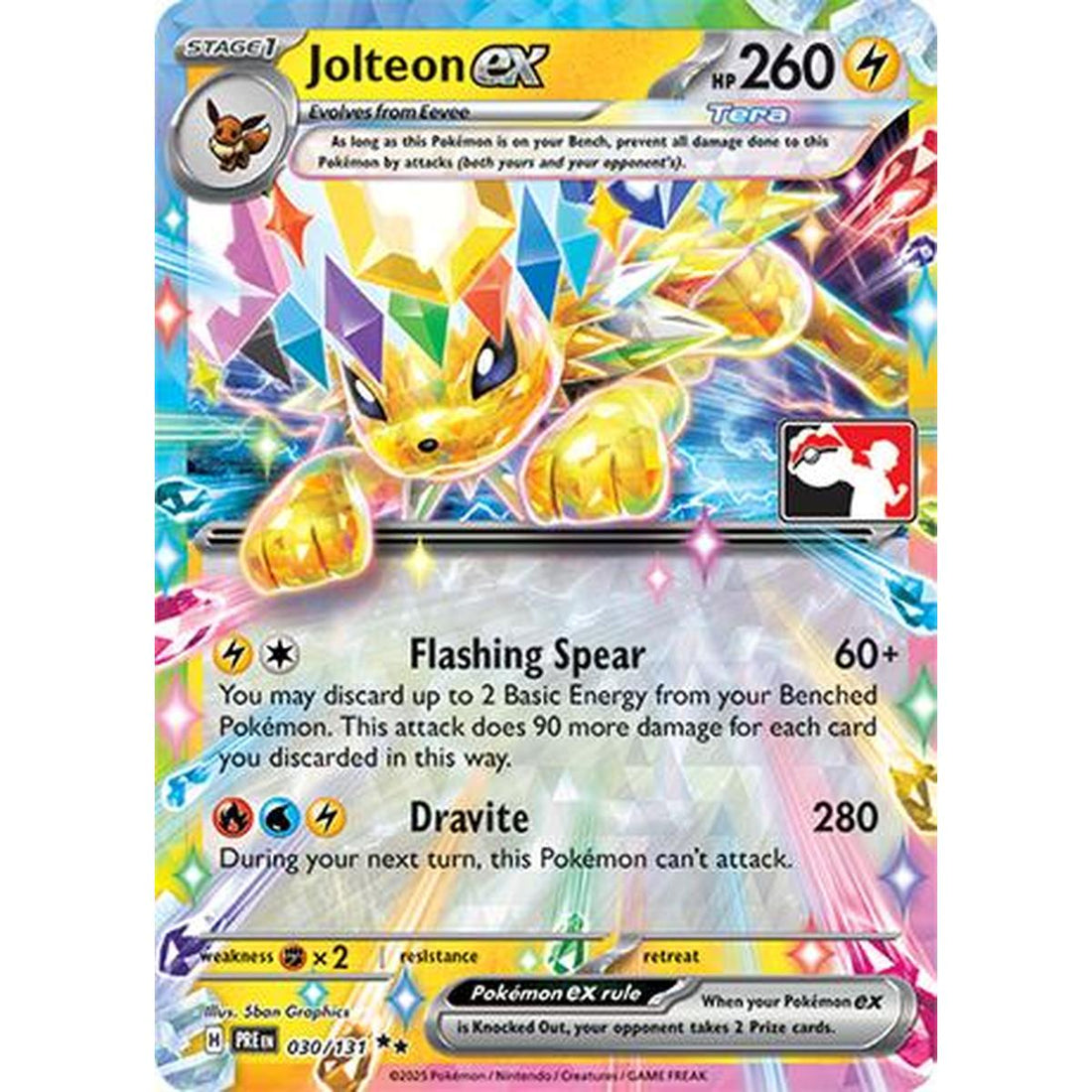 Jolteon ex - 030/131