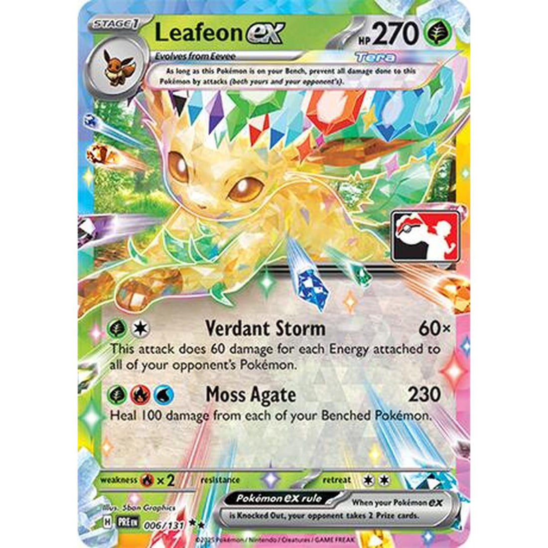 Leafeon ex - 006/131