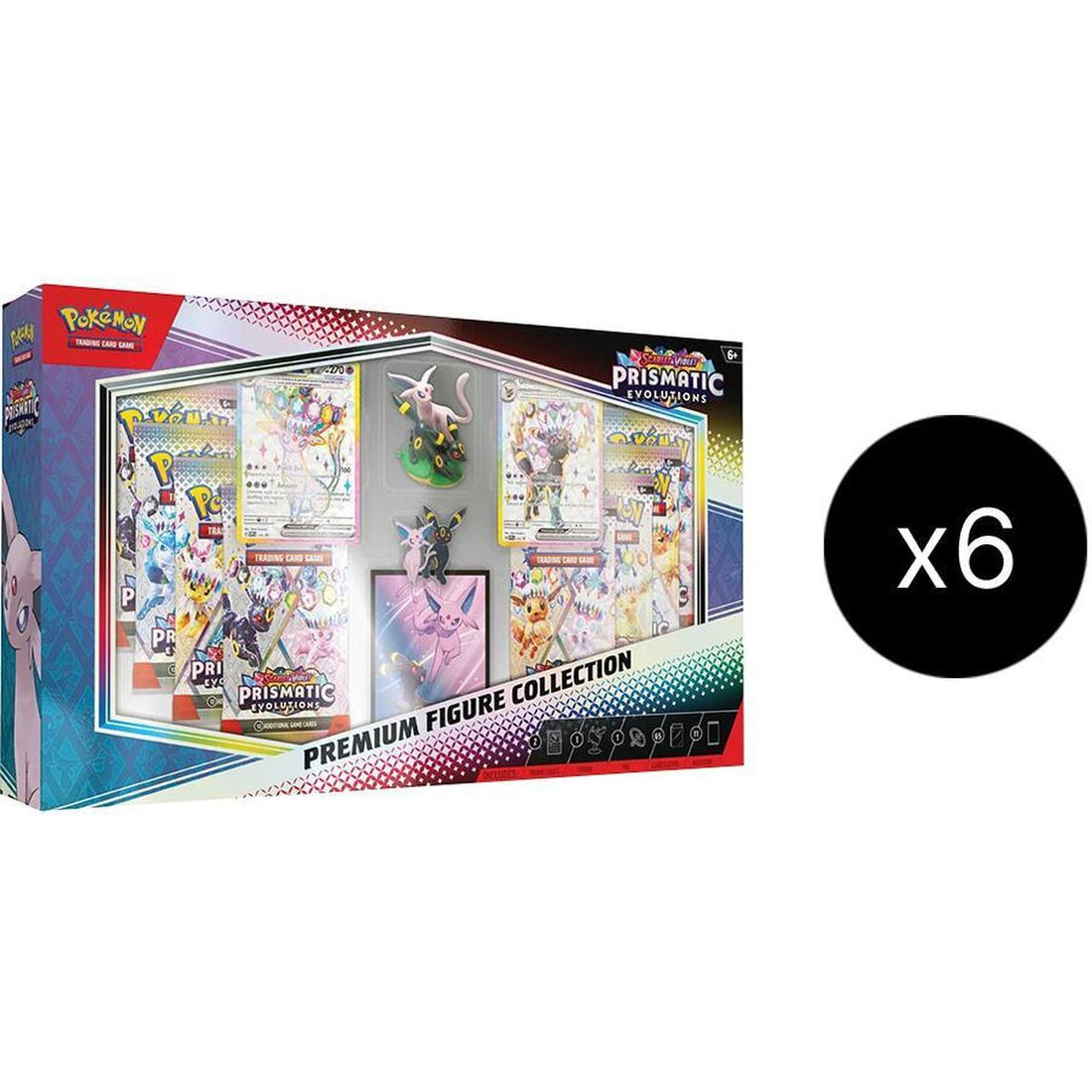 Prismatic Evolutions Premium Figure Collection Case