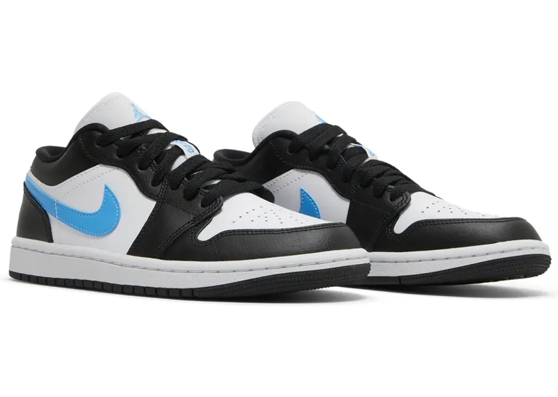 Wmns Air Jordan 1 Low Black University Blue