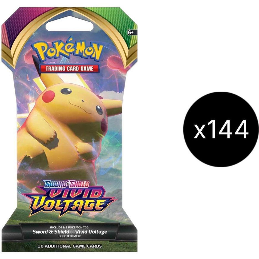 Vivid Voltage Sleeved Booster Case