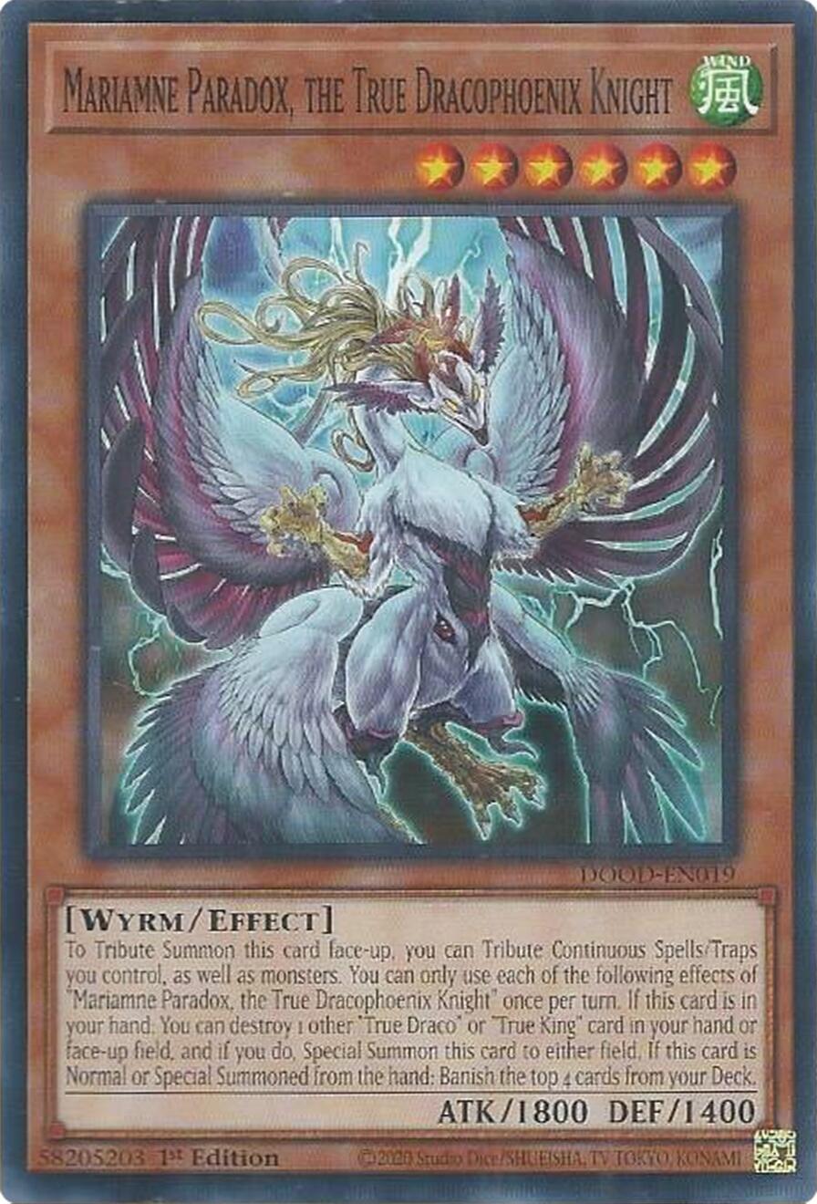 Mariamne Paradox, the True Dracophoenix Knight