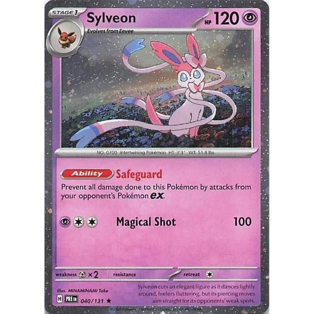 Sylveon - 040/131 (Cosmos Holo)