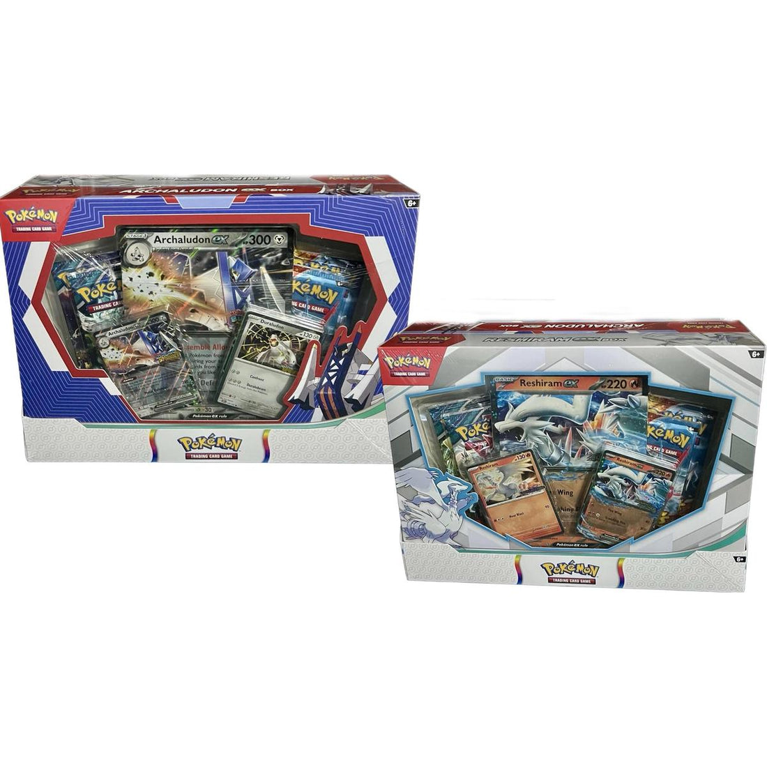 Reshiram & Archaludon ex Box [Set of 2]