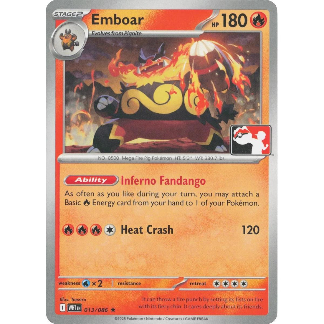Emboar - 013/086