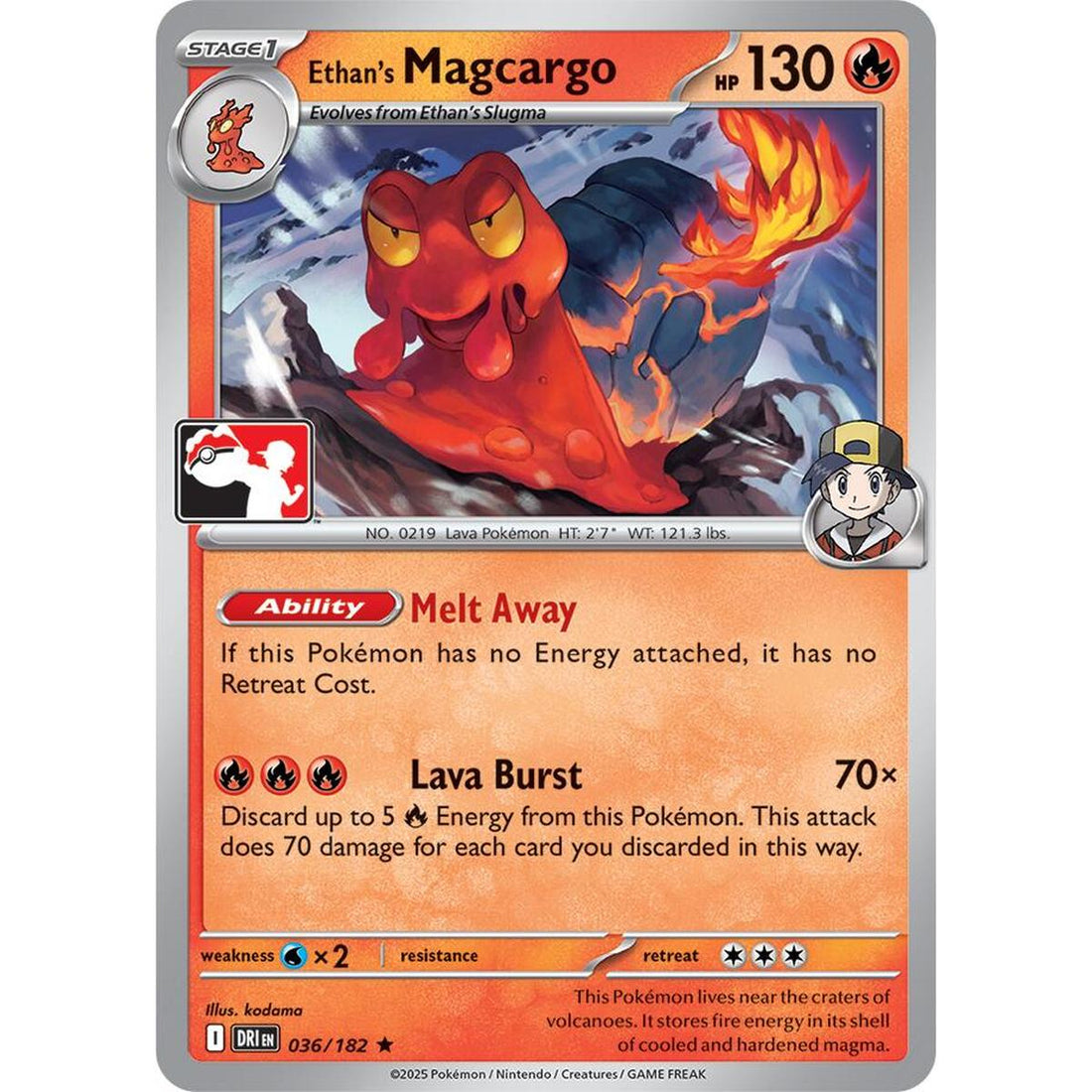 Ethan's Magcargo - 036/182
