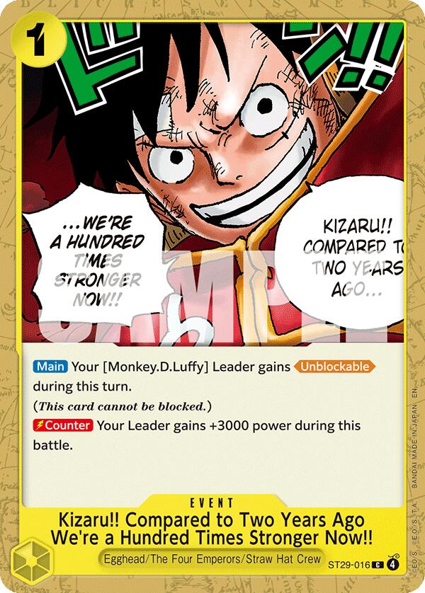 Kizaru!! Compared to Two Years Ago We're a Hundred Times Stronger Now!!