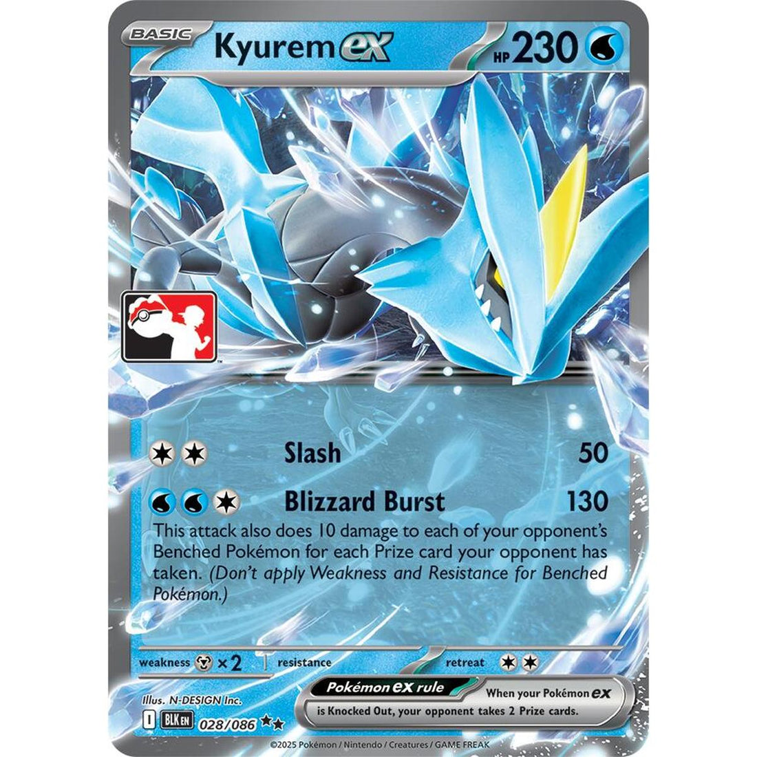 Kyurem ex - 028/086