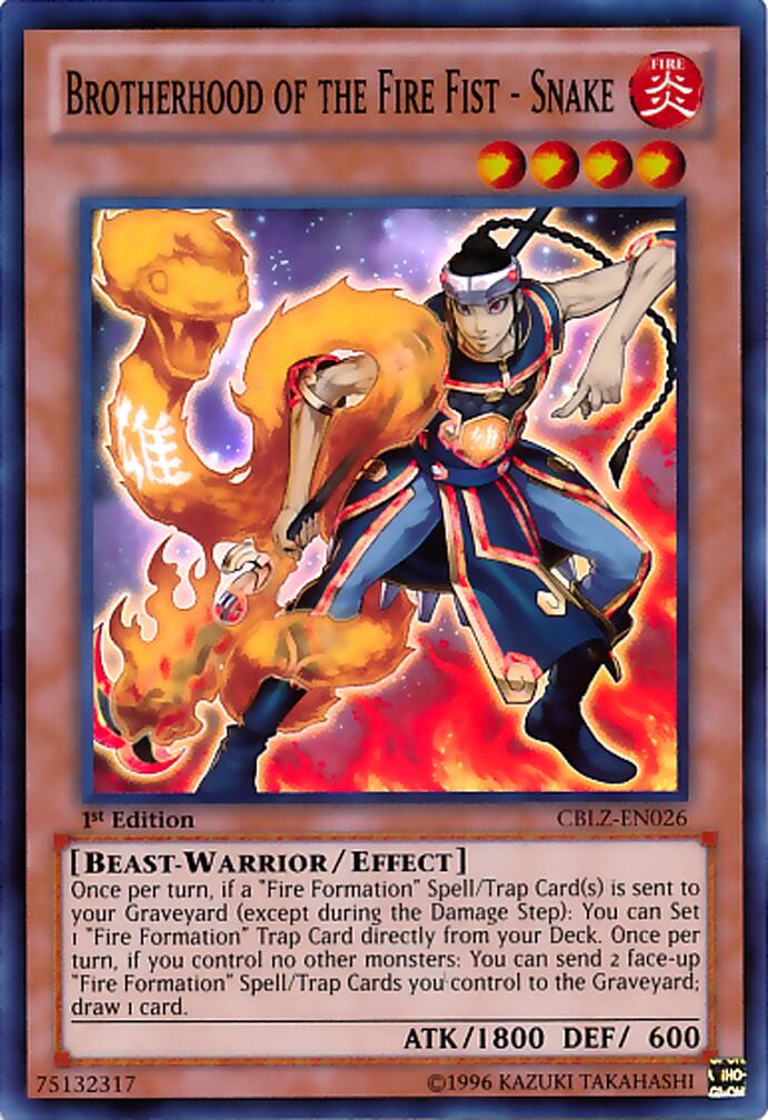 Brotherhood of the Fire Fist - Snake