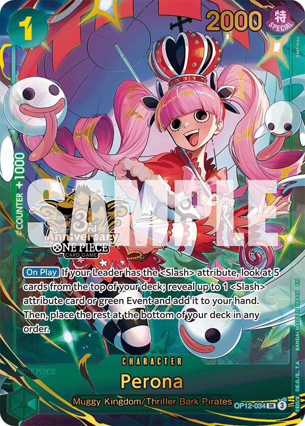 Perona (Japanese Version 3rd Anniversary Set)