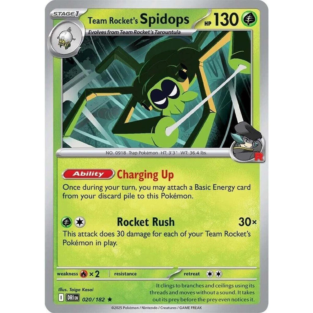 Team Rocket's Spidops - 020/182