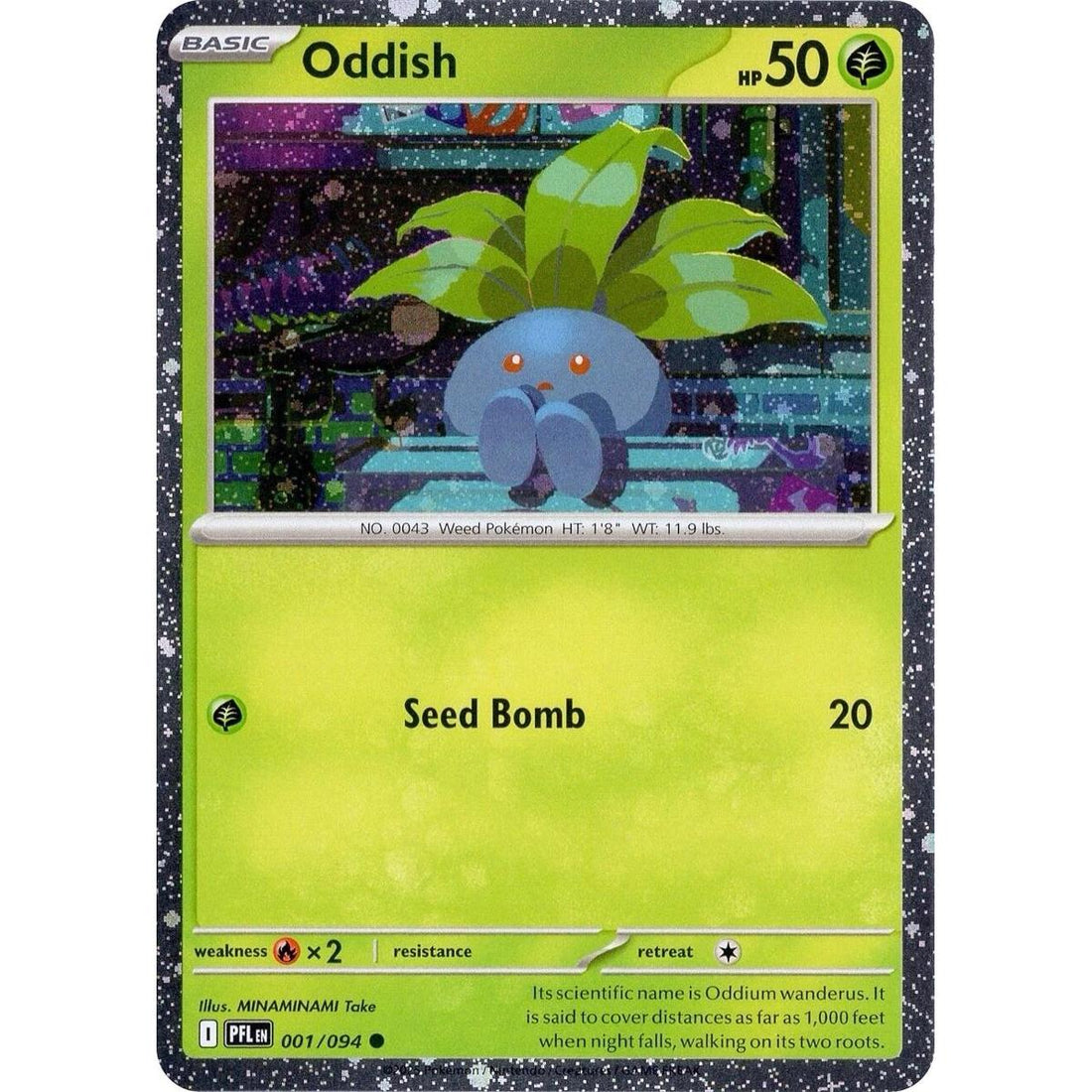 Oddish (Cosmos Holo)