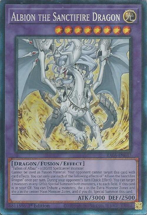 Albion the Sanctifire Dragon (Collector's Rare)