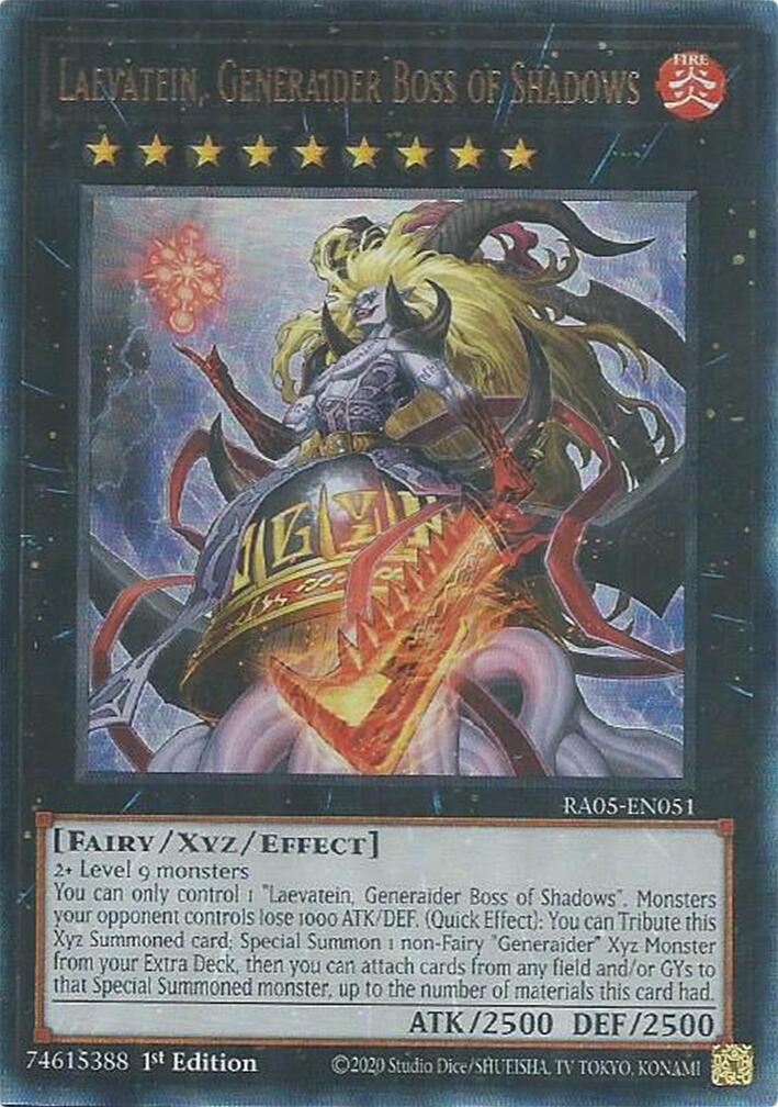 Laevatein, Generaider Boss of Shadows (Ultimate Rare)