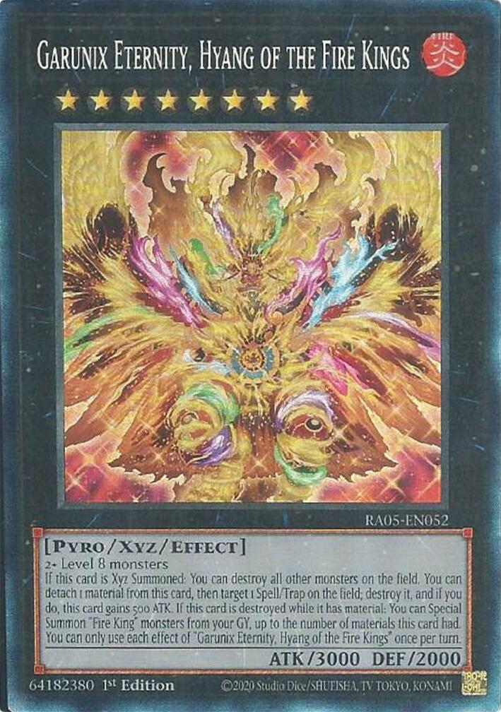 Garunix Eternity, Hyang of the Fire Kings (Collector's Rare)