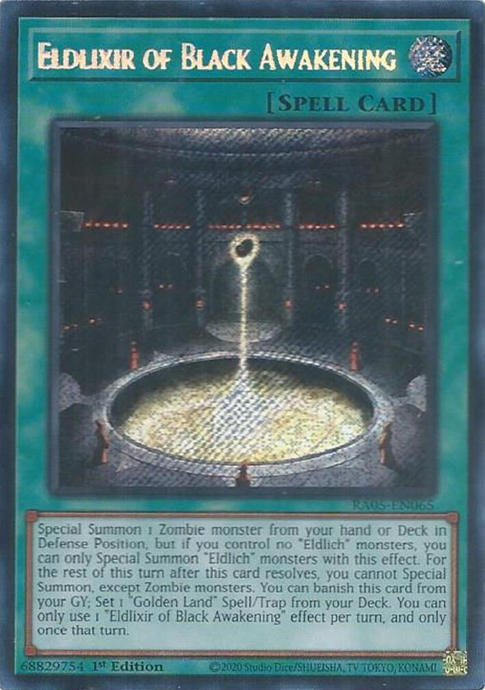Eldlixir of Black Awakening (Secret Rare)