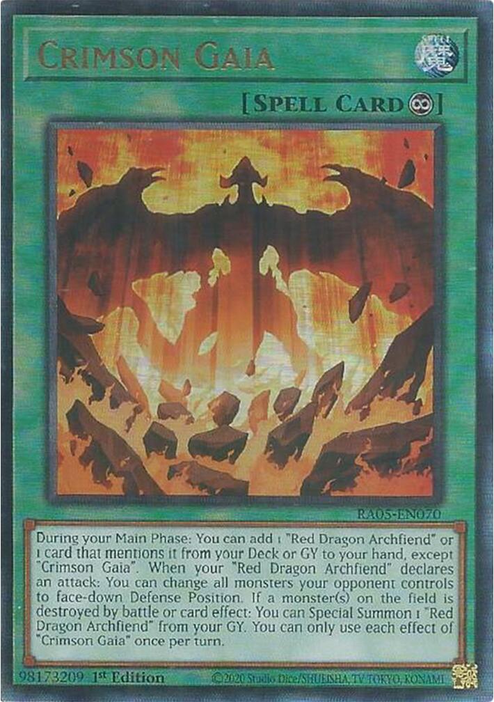 Crimson Gaia (Ultimate Rare)