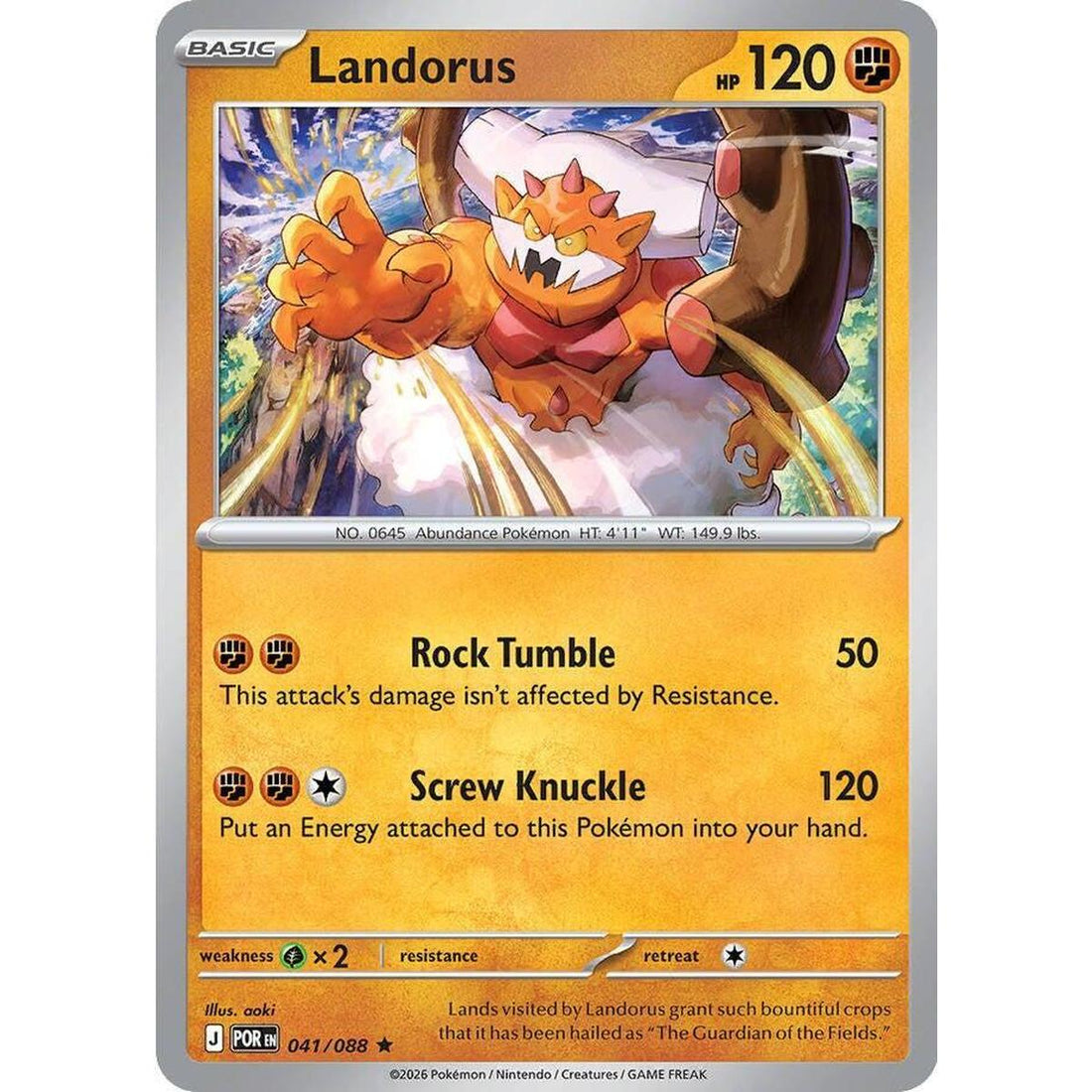 Landorus - 041/088 (Non-Holo)