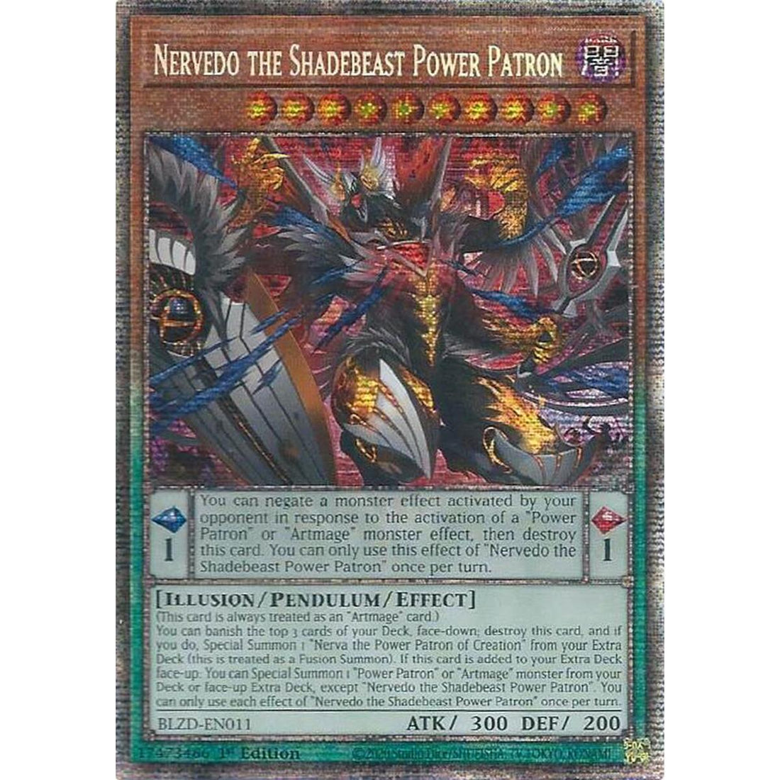 Nervedo the Shadebeast Power Patron (Starlight Rare)