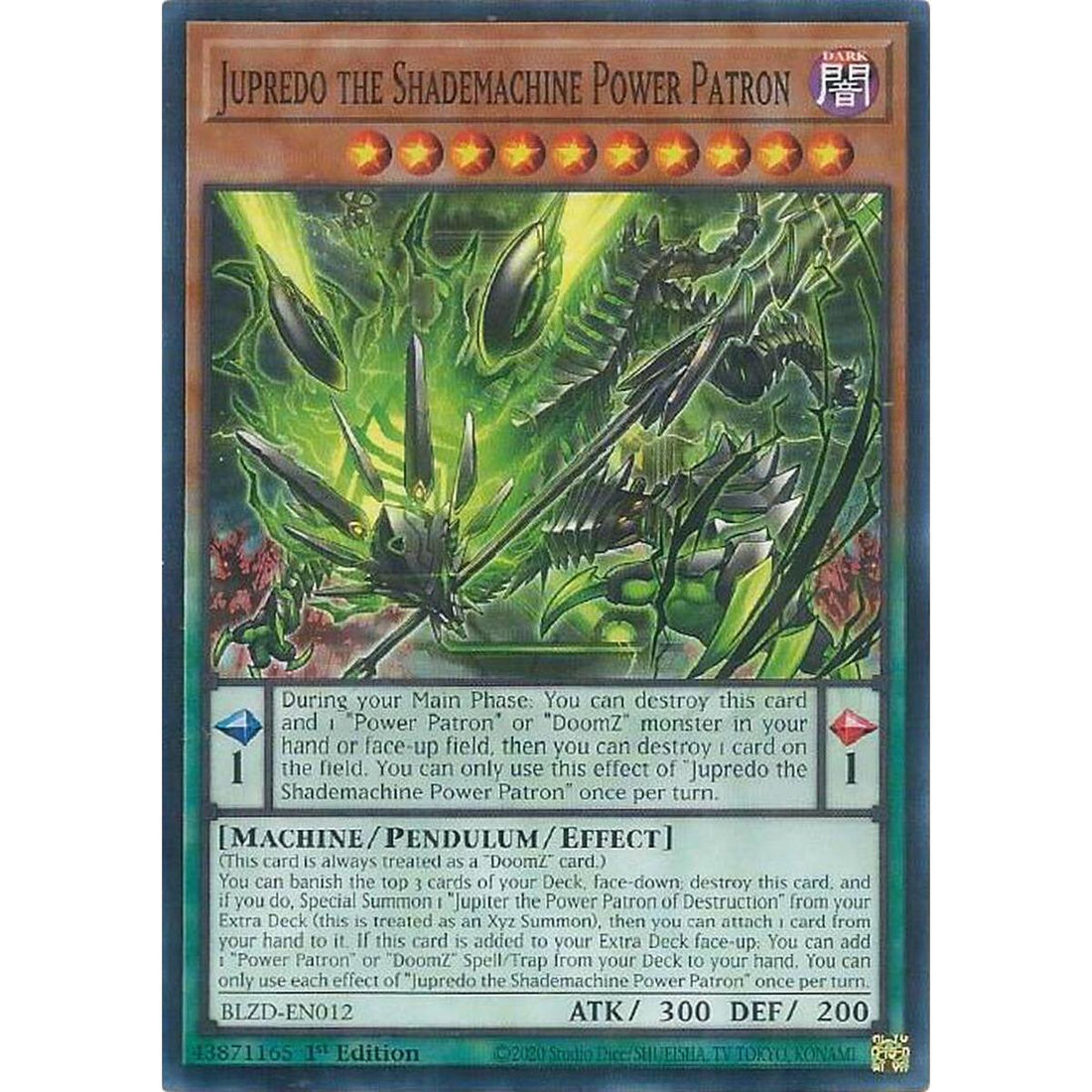 Jupredo the Shademachine Power Patron