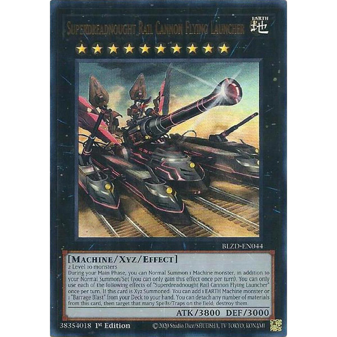Superdreadnought Rail Cannon Flying Launcher