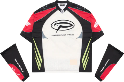 PIRASO DÉ TELA PERFORMANCE REWORKED JERSEY RED