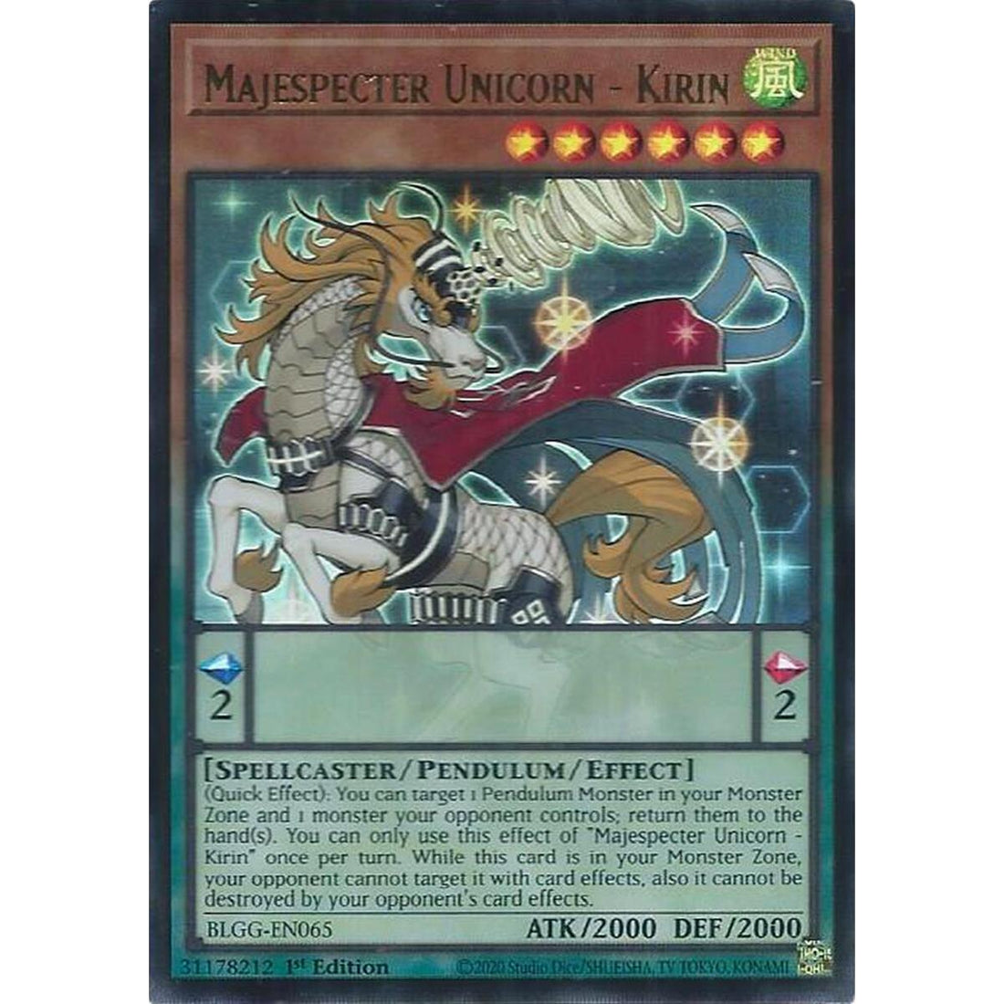 Majespecter Unicorn - Kirin
