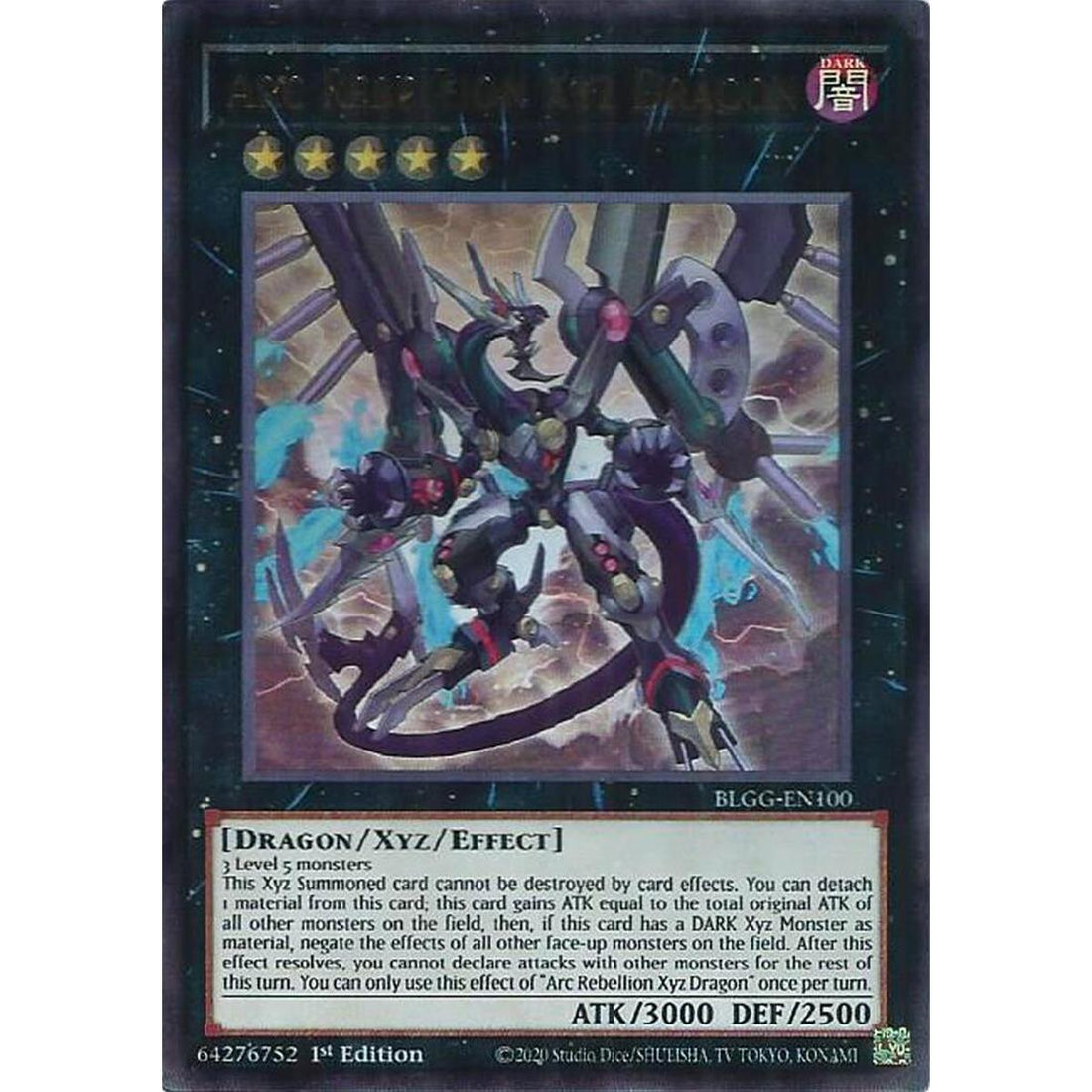 Arc Rebellion Xyz Dragon