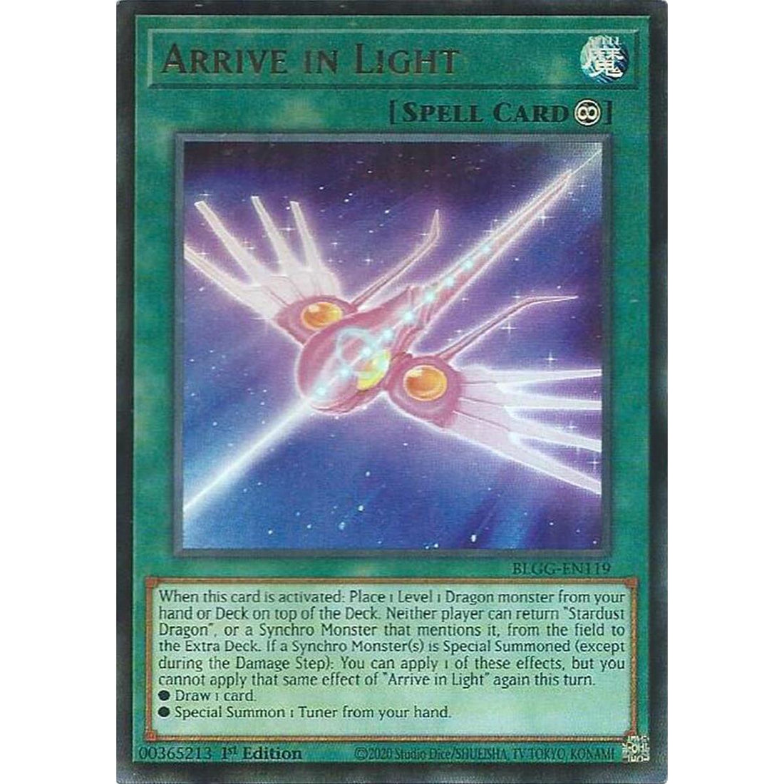 Arrive in Light