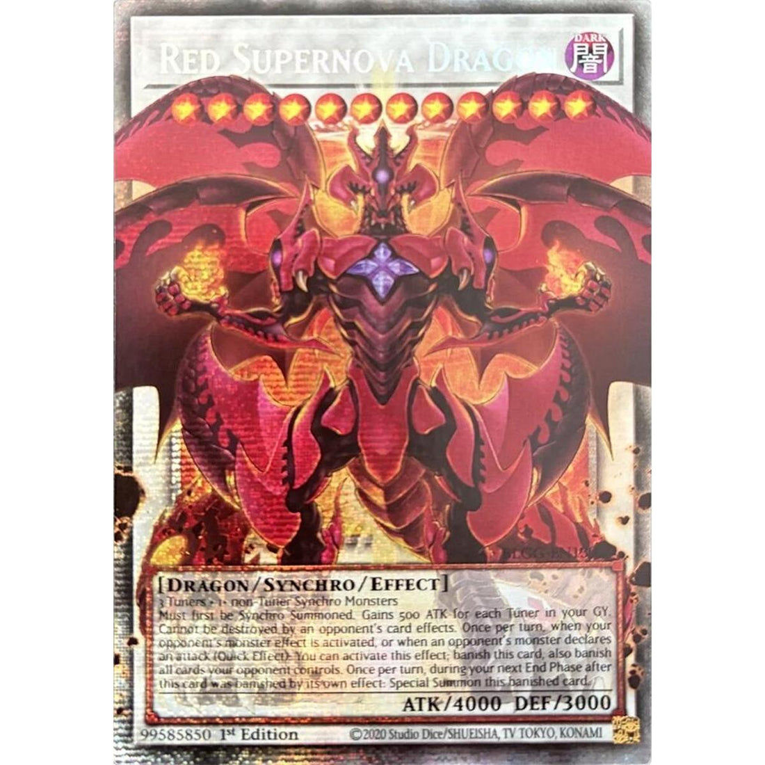 Red Supernova Dragon (Starlight Rare)
