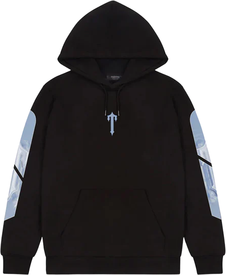TrapStar Freeze Art Hoodie Black