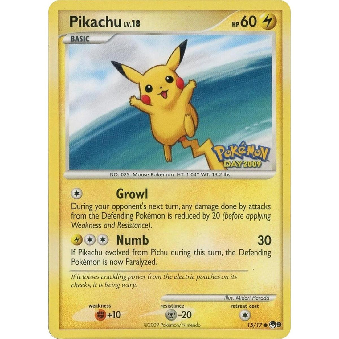 Pikachu (Pokemon Day 2009)