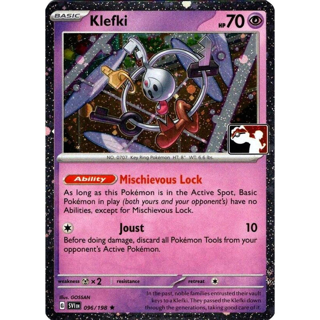Klefki - 096/198 (Cosmos Holo)