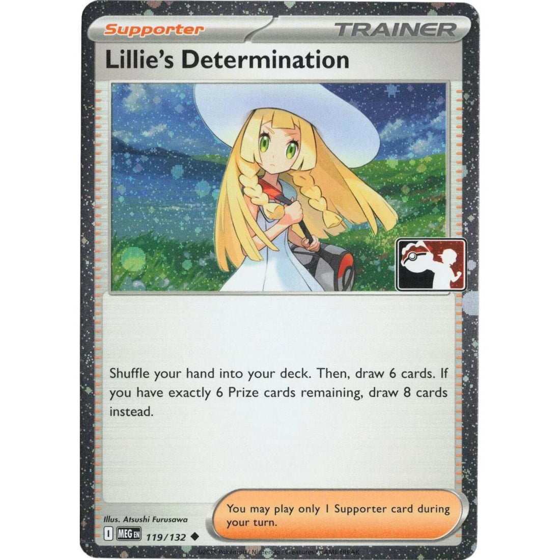 Lillie's Determination - 119/132 (Cosmos Holo)