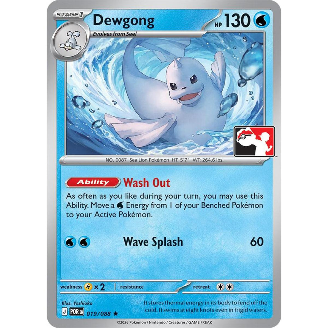 Dewgong - 019/088