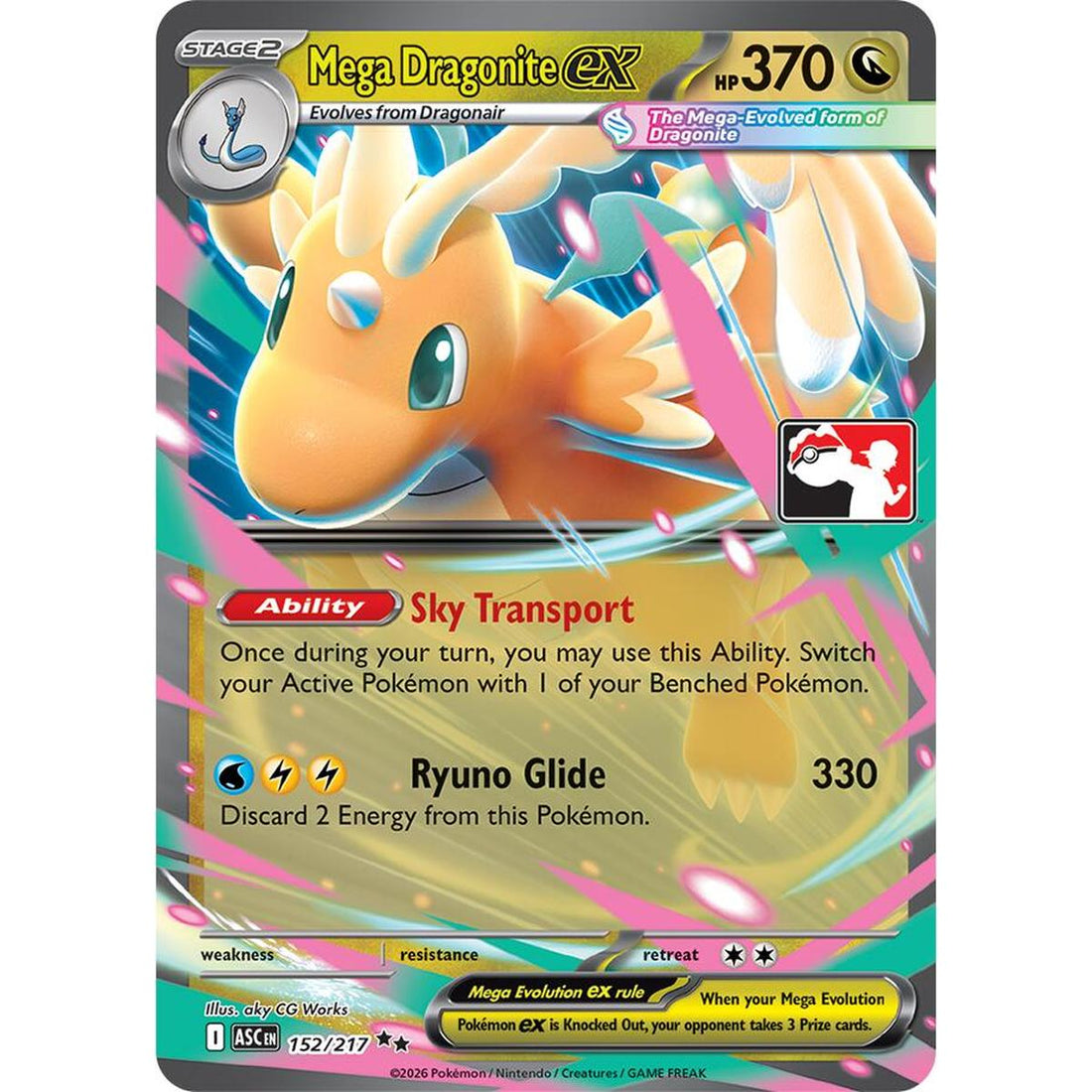 Mega Dragonite ex - 152/217