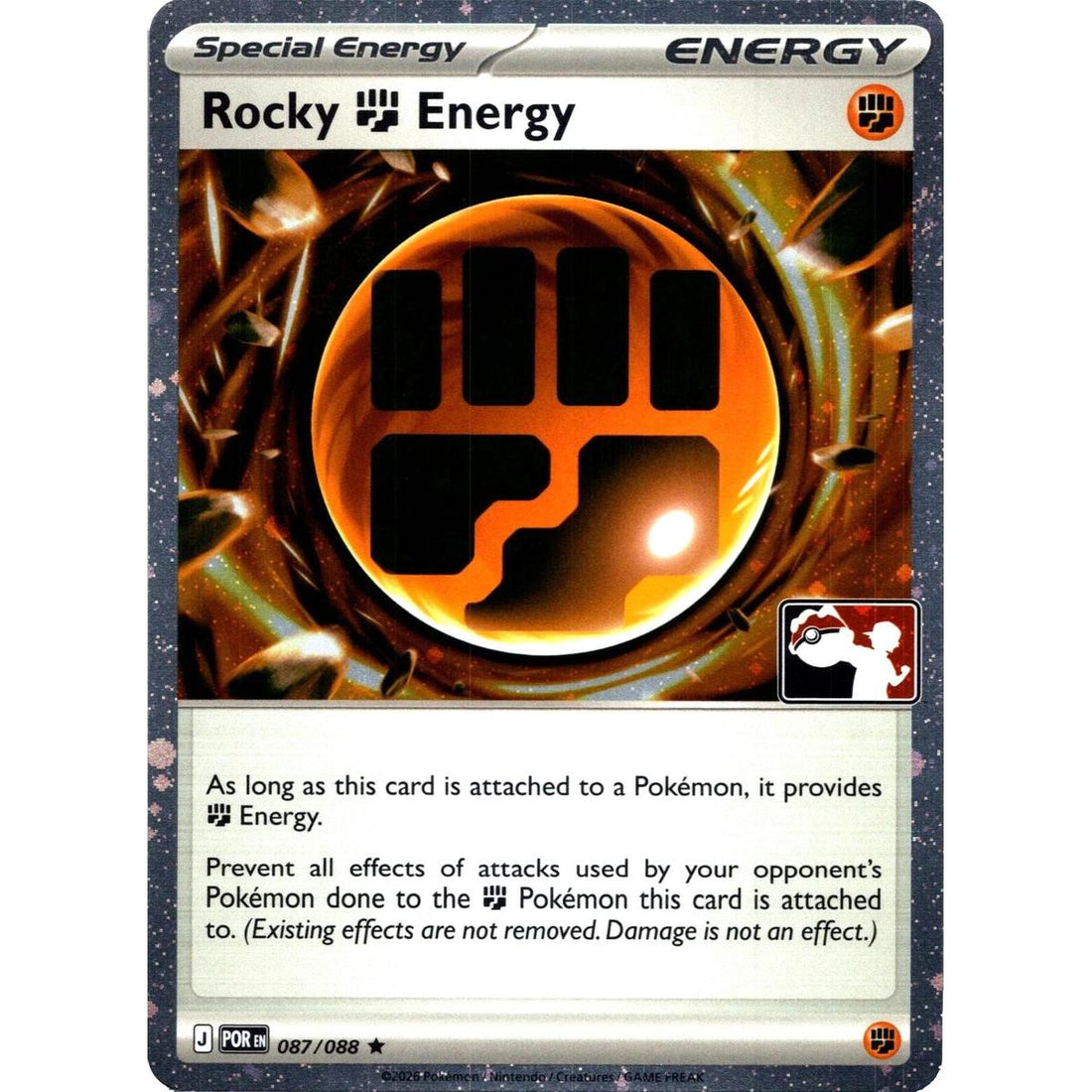Rocky Fighting Energy - 087/088 (Cosmos Holo)