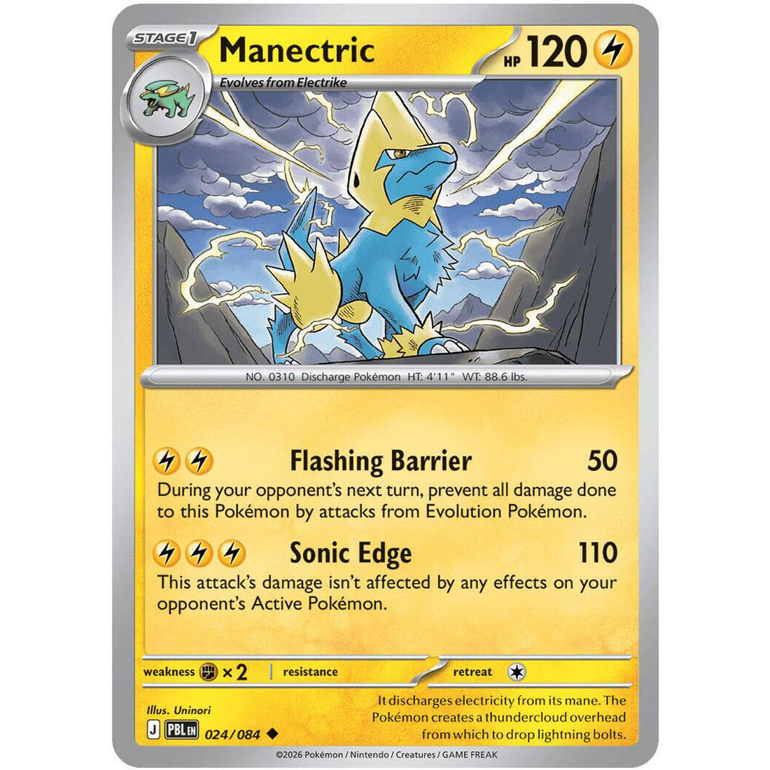 Manectric - 024/084