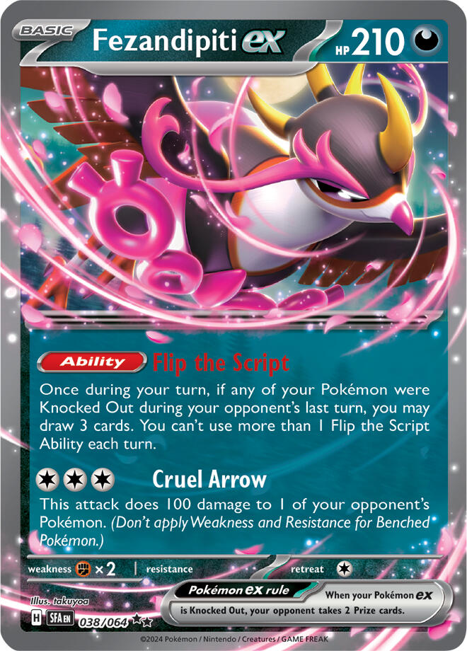 Fezandipiti ex - 038/064 (Starless Holo)