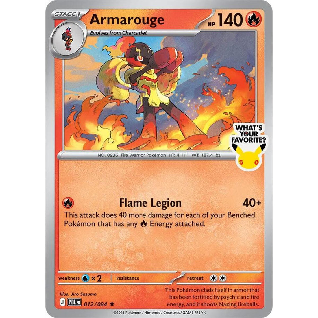 Armarouge (What's Your Favorite Stamp)
